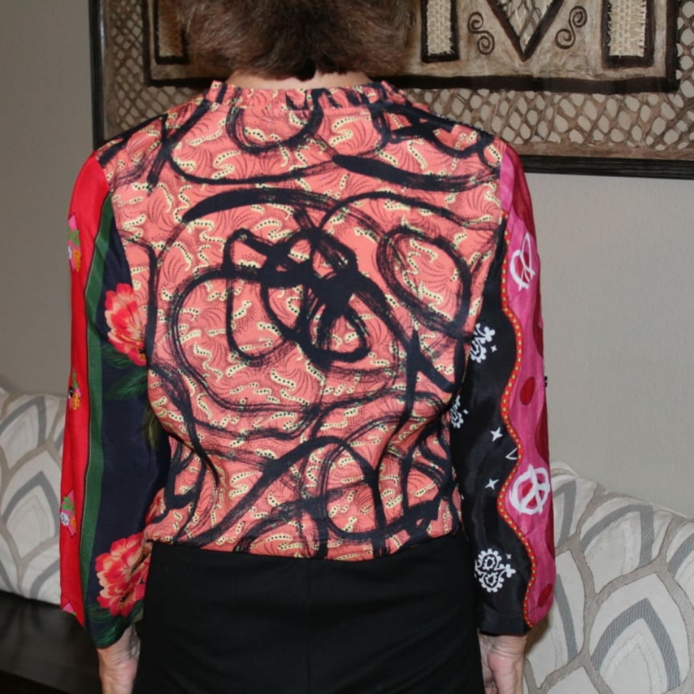 Desigual Multi Colored Blouse - image 4